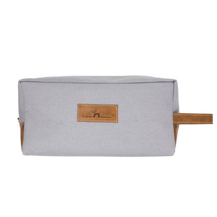 Saco de toiletry cinza por atacado de Ladran Gaucho SL