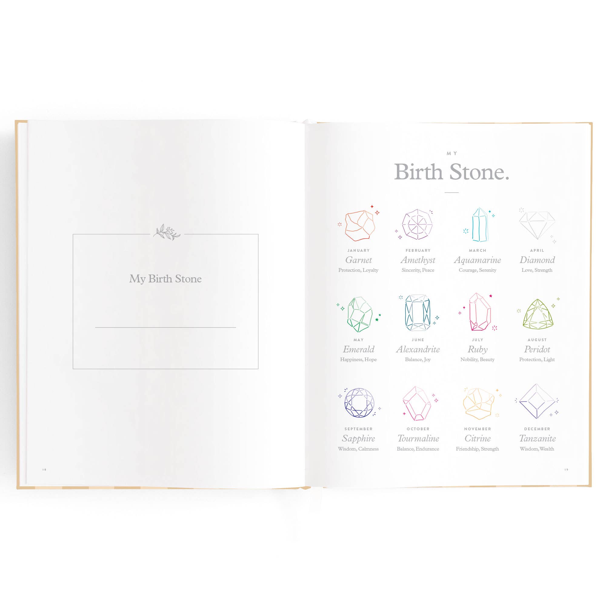 Fox & Fallow - Wholesale Memory book – Child & baby - Baby Book Coffee Stripe21