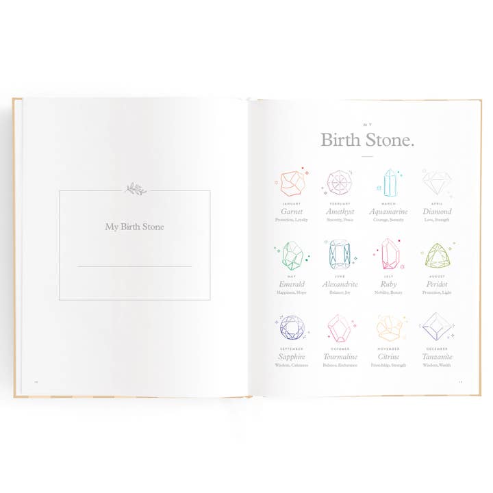 Fox & Fallow - Wholesale Memory book – Child & baby - Baby Book Coffee Stripe21