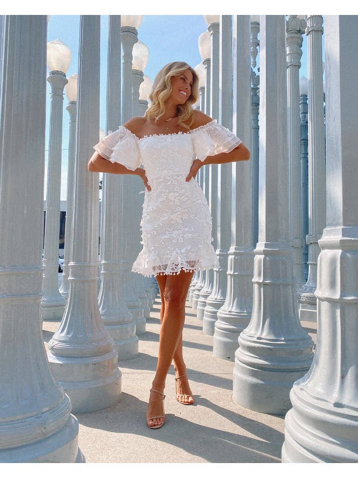 Twosisters The Label - Wholesale Dress - Women's - Beatrice Dress - White