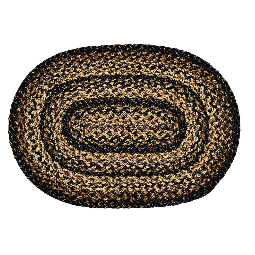 IHF HOME DECOR/IHF RUGS - Wholesale Area Rug - Black Forest Braided Area Rug BR-2519