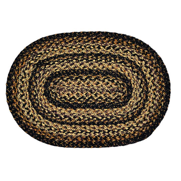 IHF HOME DECOR/IHF RUGS - Wholesale Area Rug - Black Forest Braided Area Rug BR-2519