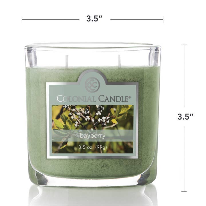 MVP Group International INC - Wholesale Jar/Filled Candle - Classic Oval Bayberry, 2 Wick, 3.5oz1