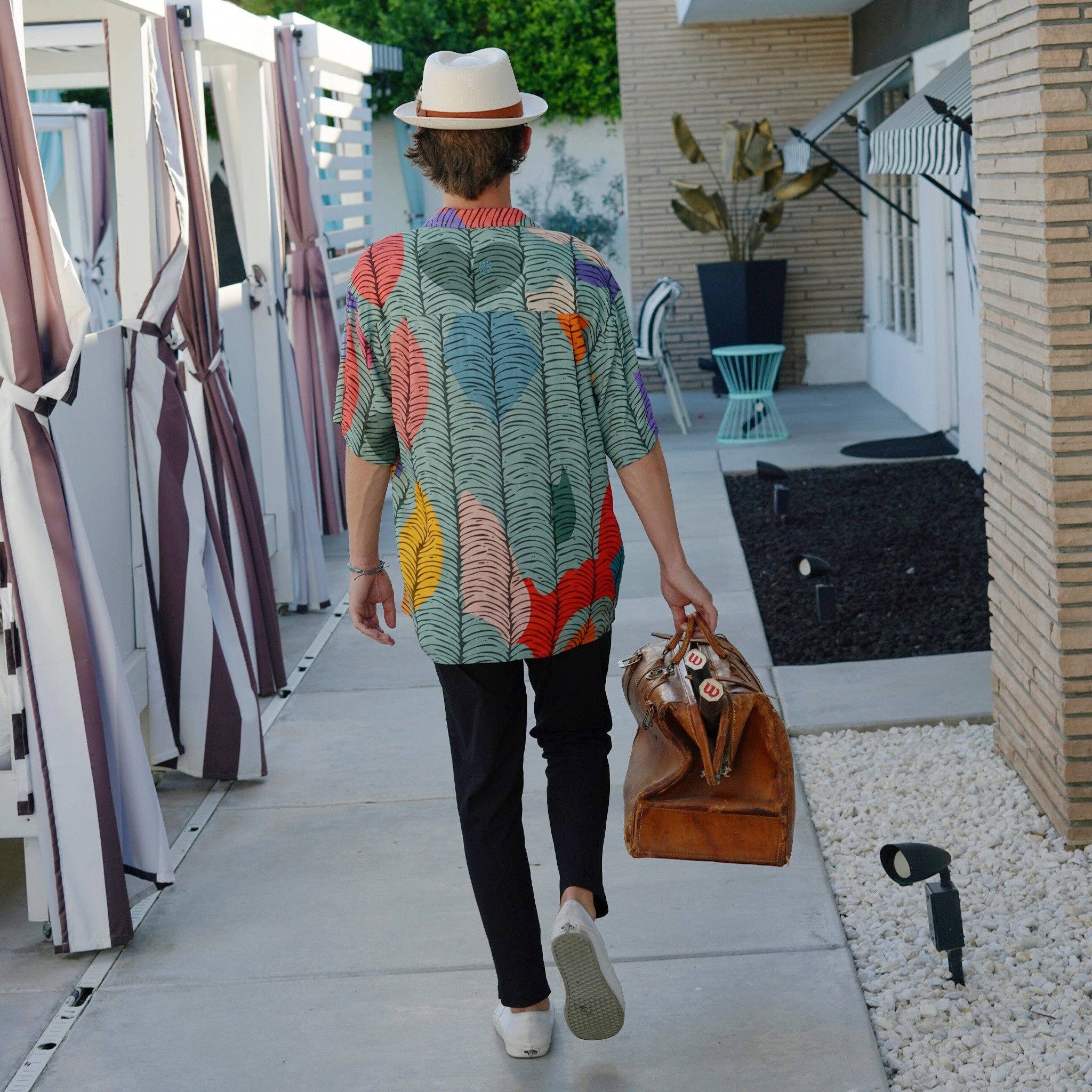 Multi Pattern Woody | Men's Short-Sleeved Shirt | Available in Europe for wholesale on Faire2