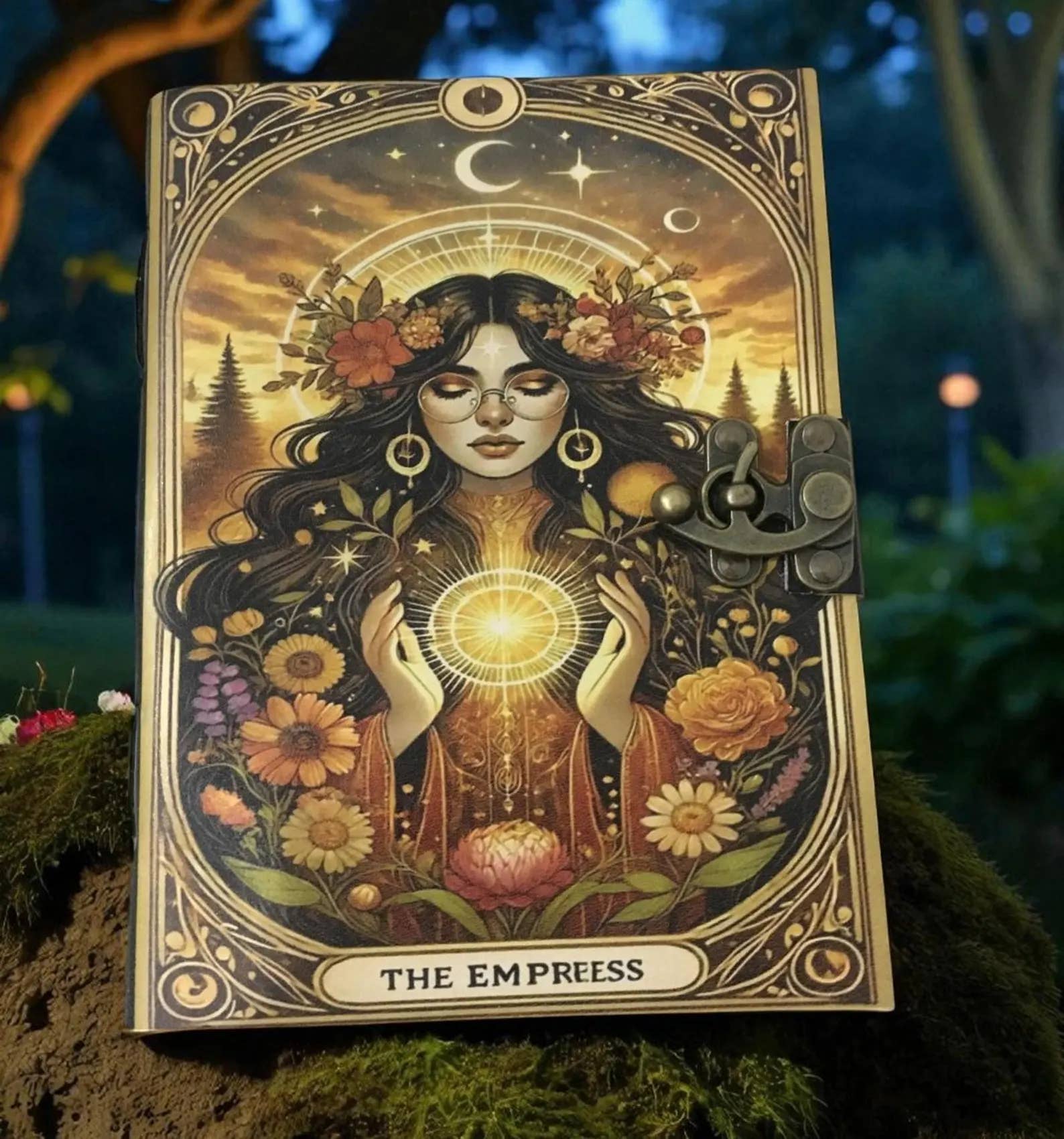 MNM HANDICRAFTS - Wholesale Journal/diary - The Empress Tarot Journal, Witchy Hardcover Notebook