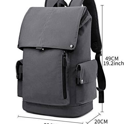 Mochila para portátil impermeable de nailon y microfibra para venta al por mayor de SAMA Homes