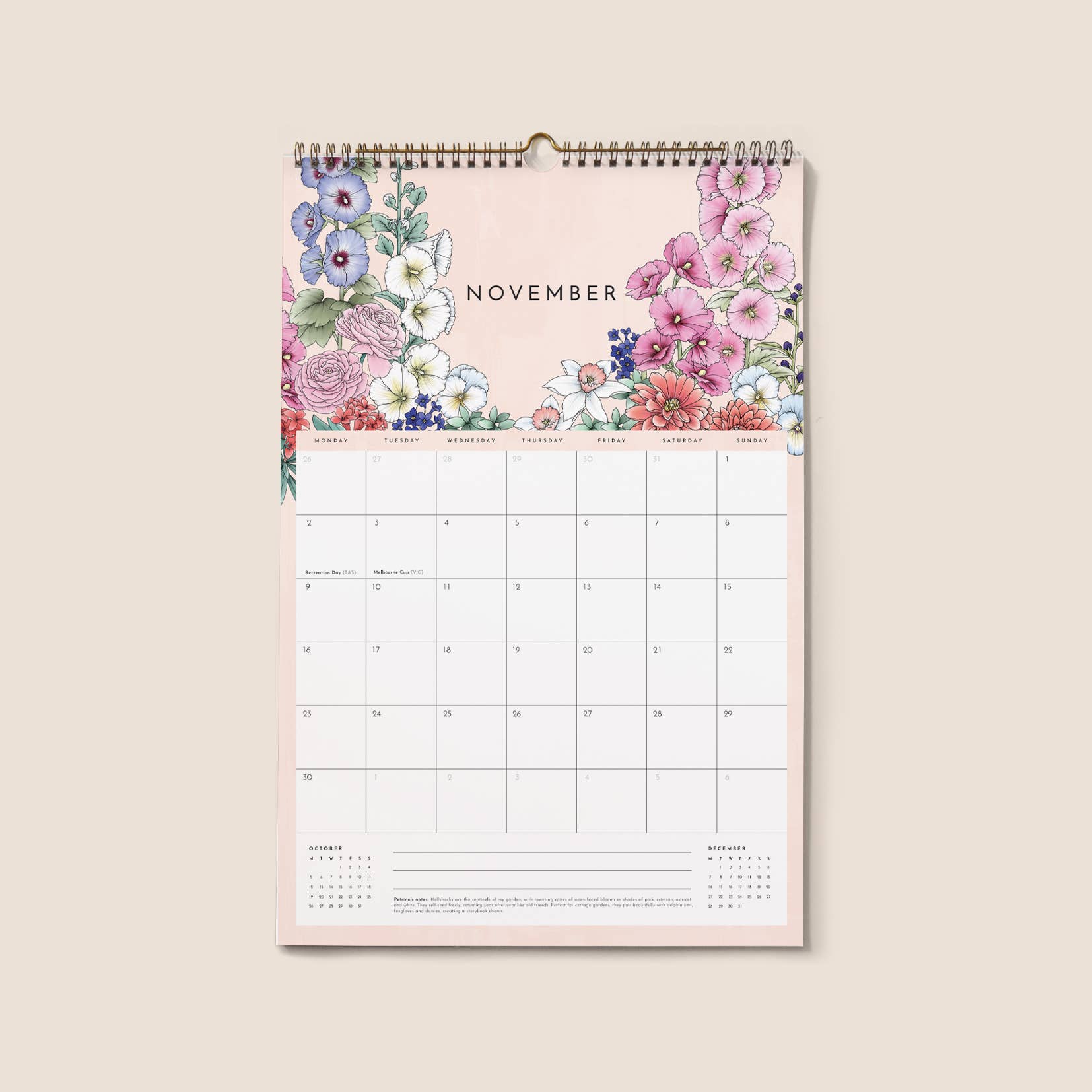 Typoflora – wholesale Kalender – 2026 ALLTID BLOMMOR AVTALSKALENDER4