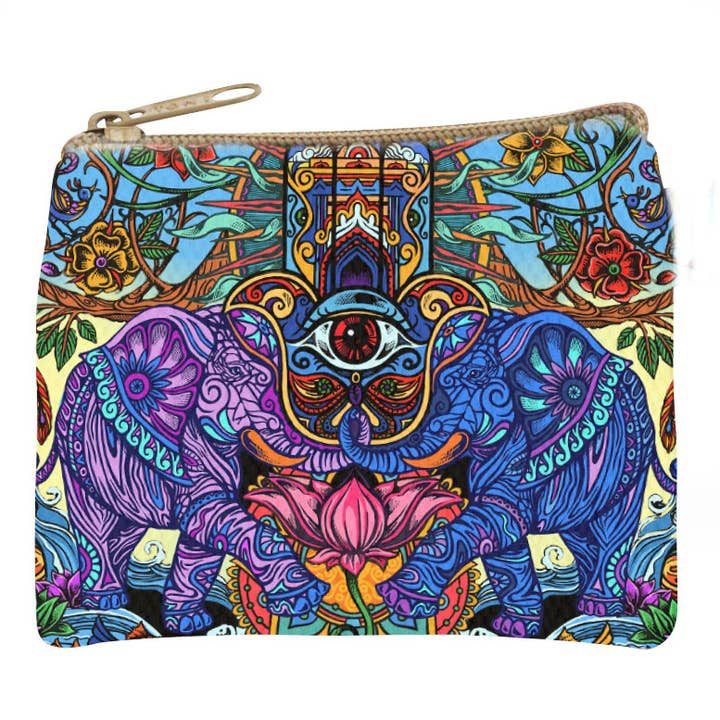 Hamsa Dreams Coin Purse for wholesale by Benjamin International