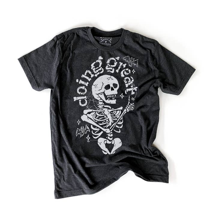 Doing Great - Unisex tee for wholesale by Dowdy Studio