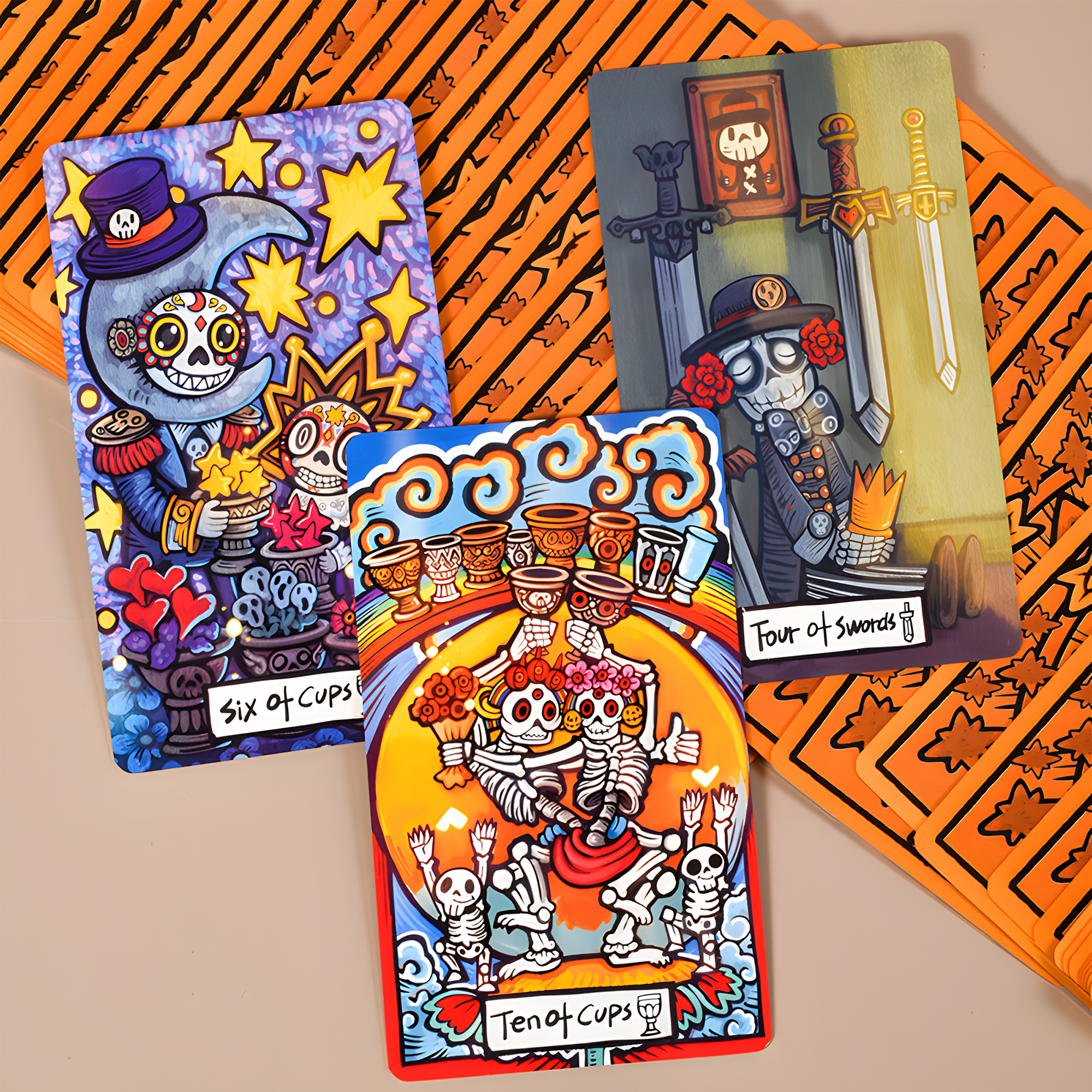 Vermilion Collection – wholesale Tarot cards – Whimsical Realm of Oddities Tarot5