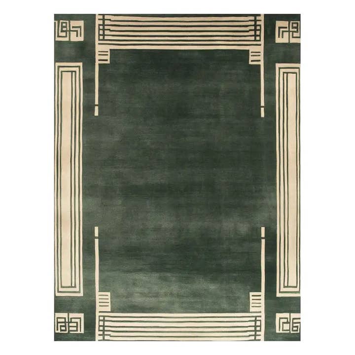 Infinite Maze Hand Tufted Wool Rug for wholesale by Maia Homes