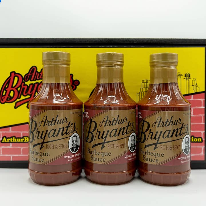 Arthur Bryant - Wholesale BBQ Sauce - Arthur Bryants BBQ Sauce (Rich & Spicy) (18 oz Pack of 3)