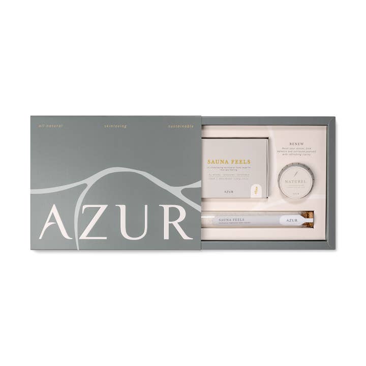 Azur Natural Bodycare BV - Vente Set de bain et corps - Coffret cadeau RENEW4
