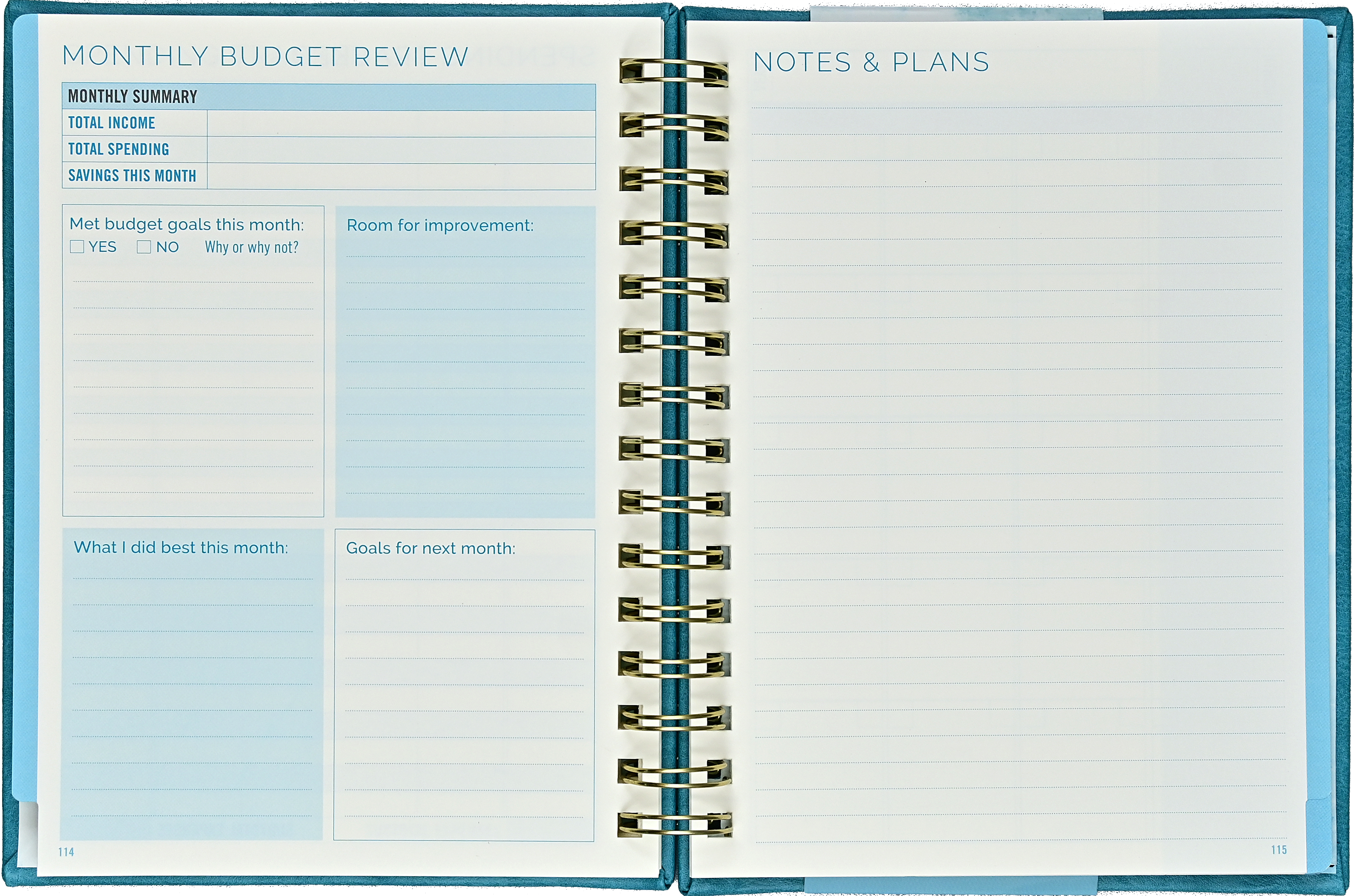 Peter Pauper Press - Vente Agendas - Planificateur de budget4