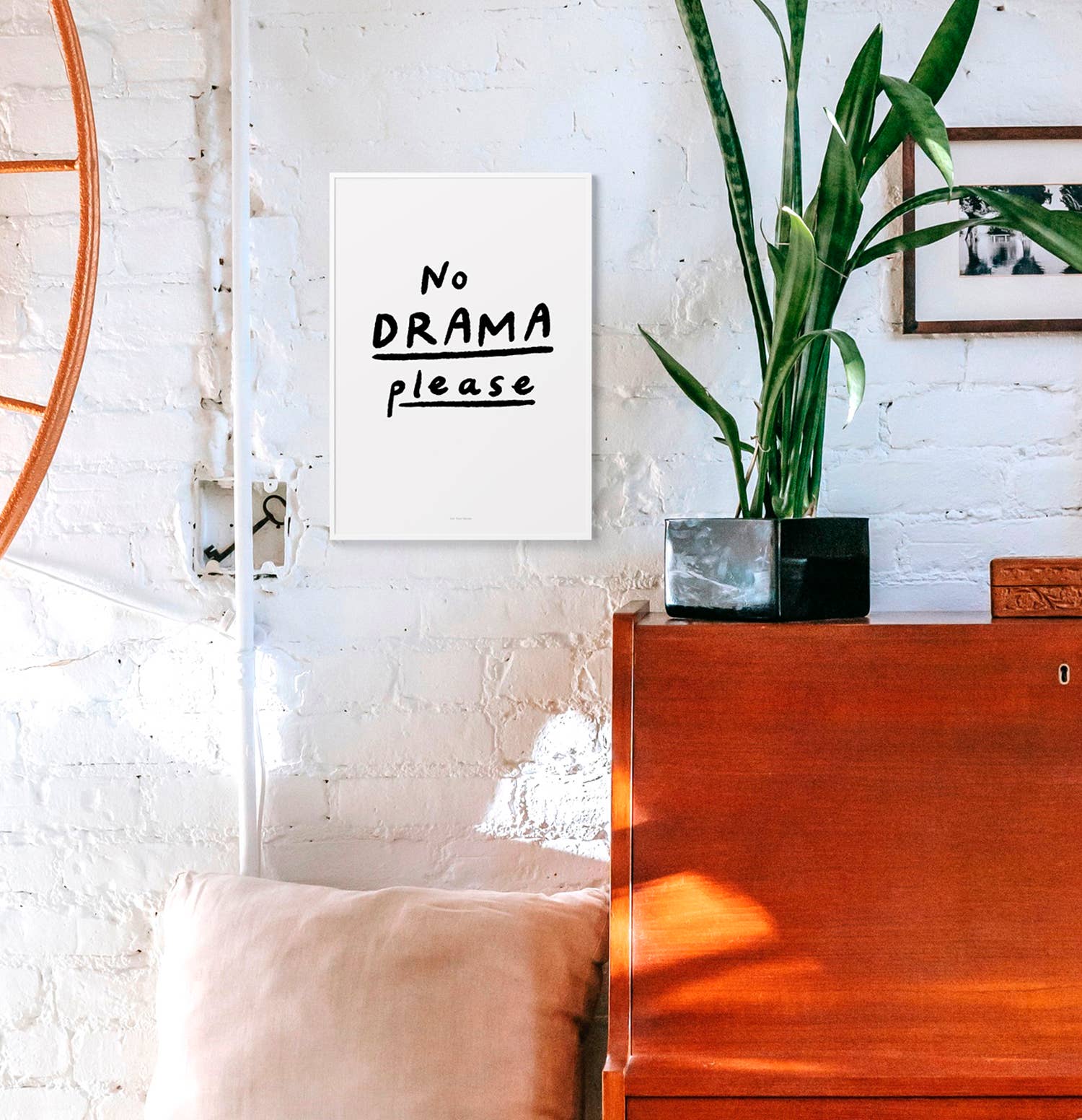 Just Cool Design - Wholesale Art Print - Quote Poster Art Print | No drama please2