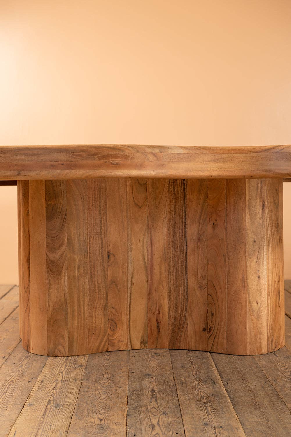 Ian Snow Ltd – wholesale Side table – Tove Acacia Wood Natural Finish Dining Table9