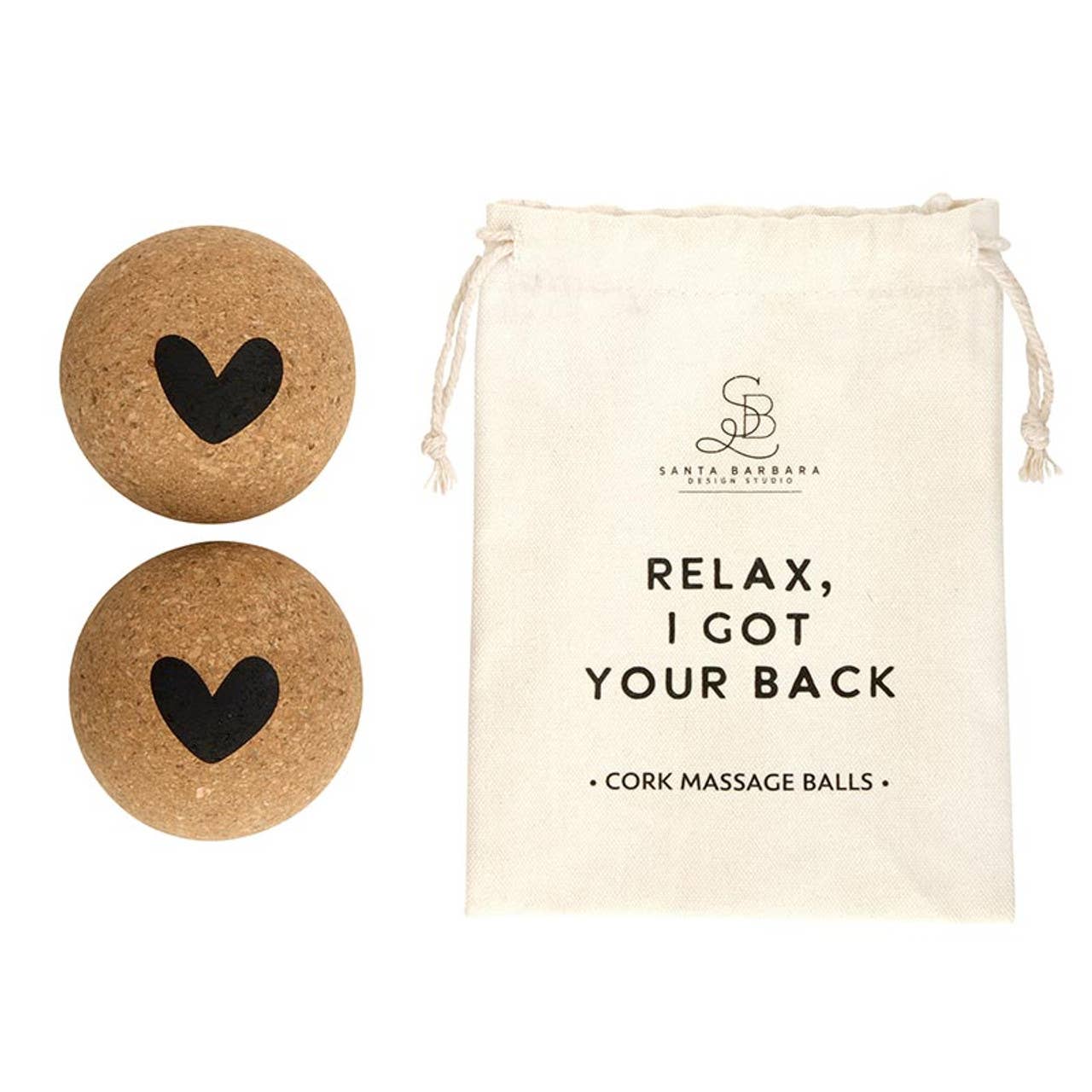 Santa Barbara Design Studio by Creative Brands - Wholesale Body Massager - Cork Massage Balls - Set of 21