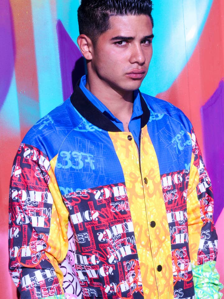 In My Feelings Men's Baseball Jacket for wholesale by Imperial Legacy Clothing