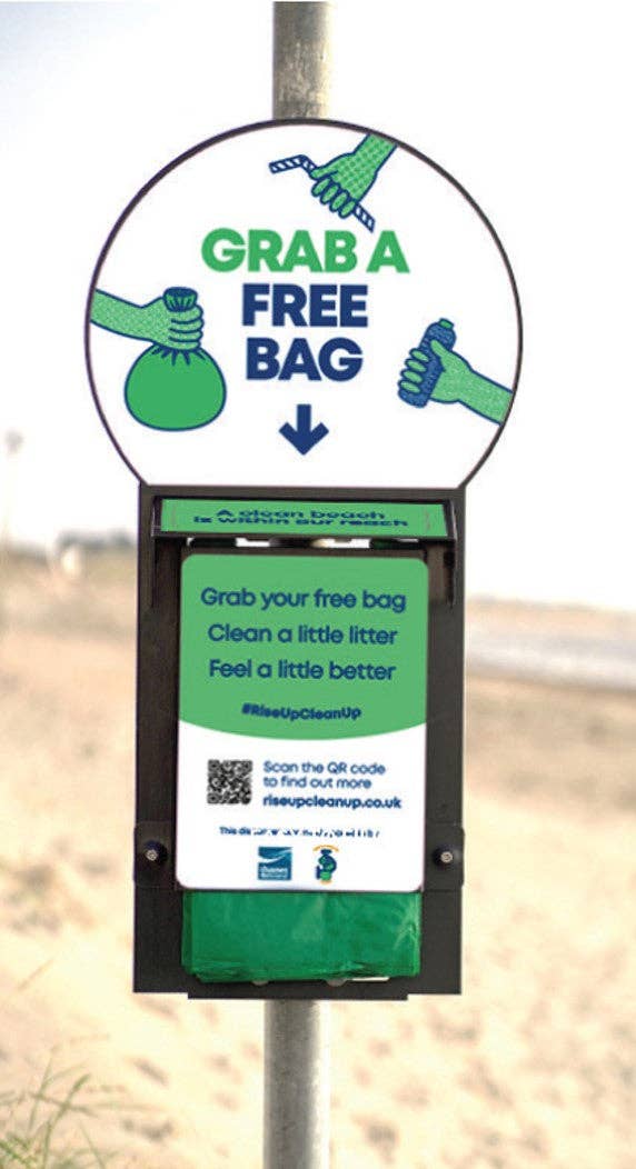 Eco Green Living – wholesale Outdoor sign – Eco Litter Station - Add Your Brand1