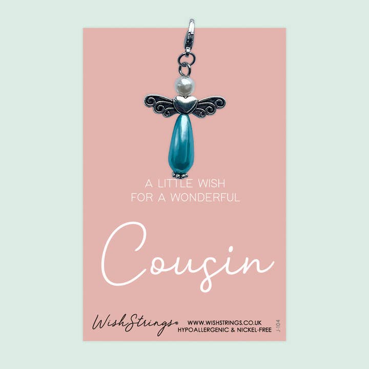 KUSIN - Önskänglar, Klämma på minnessak | J104 för wholesale av WishStrings