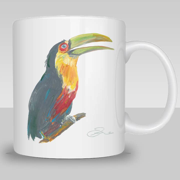 Animals – Red-Breasted Toucan Postcard for wholesale by Eric Hanson Artwork