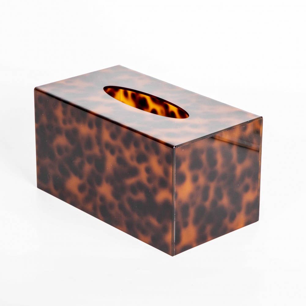 AULICA - Wholesale Tissue Box - Leopard tissue box 22.6x12.6x12cm3