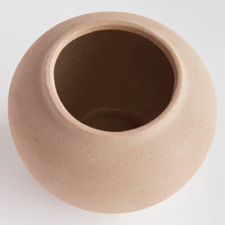 Brown Mesa Teardrop Vase Small for wholesale on Faire2