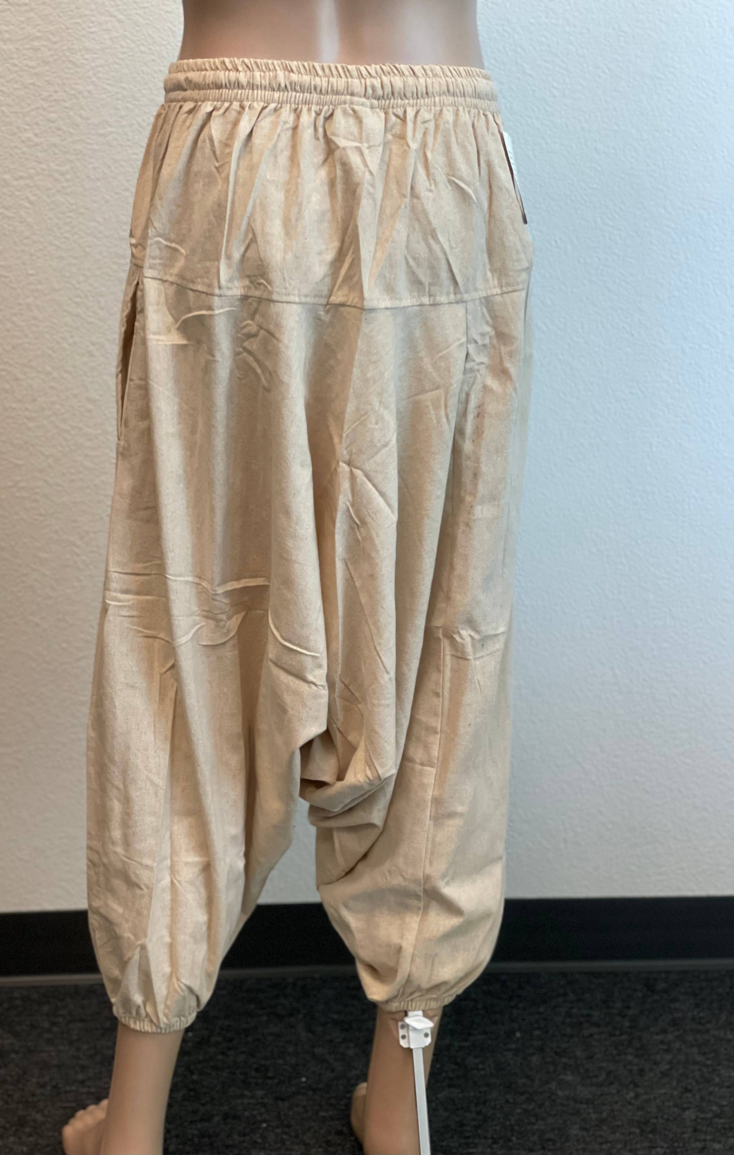 Like International - Wholesale Pants - Unisex - Solid color 100% cotton unisex harems  yoga pants 6