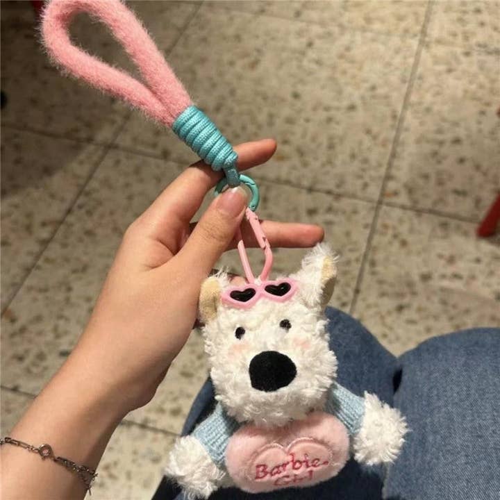 FurDecoration - Wholesale Keychain - Women's - Cute Plush Dog Keychain4