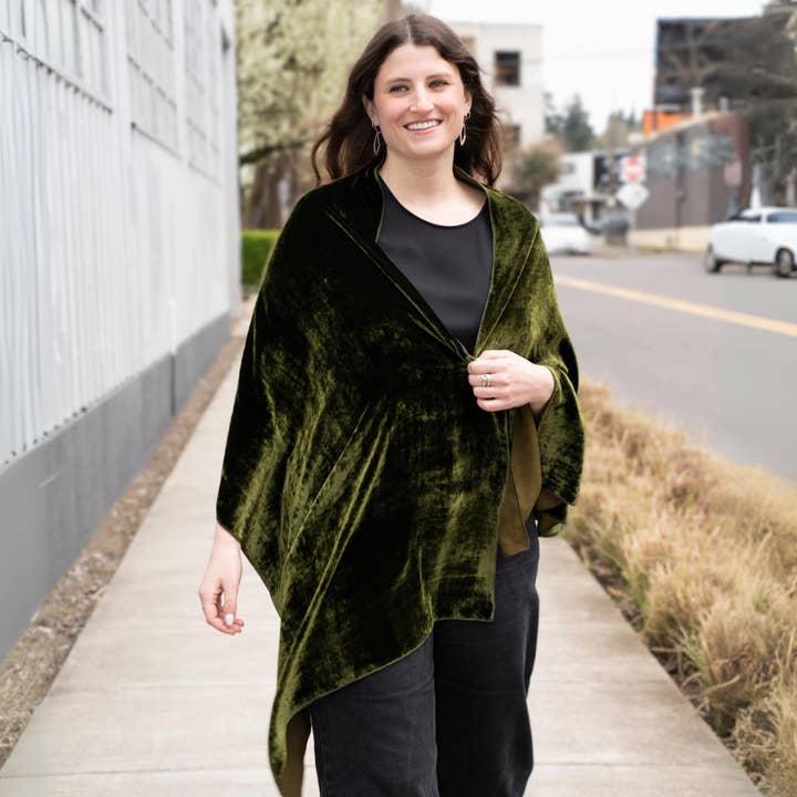 Dana Herbert - Wholesale Wrap - Women's - Silk Velvet Shawl Wrap10
