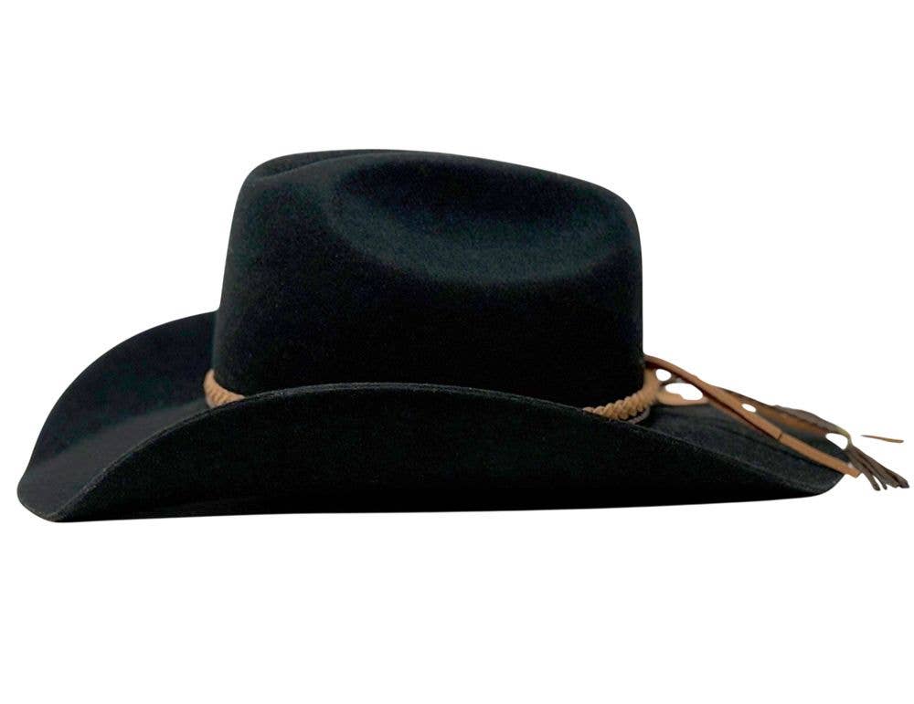 Epoch hats - Vente Chapeau de cowboy – unisexe - Chapeau de cowboy western en feutre de laine australien0