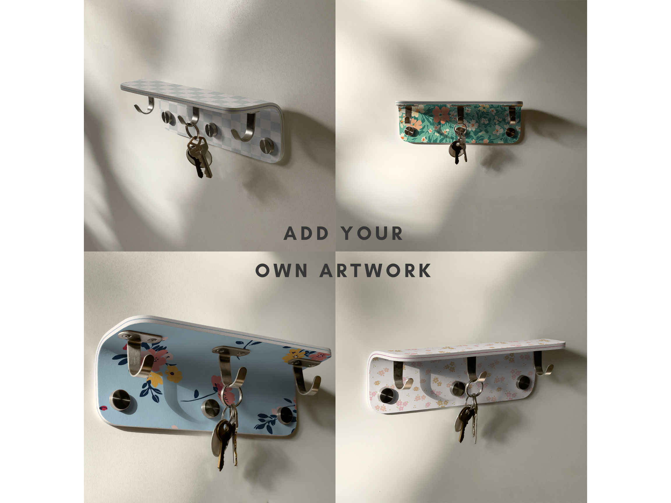 Bespoke Objects - Wholesale Wall Mounted Shelf - Entryway Key Holder Shelf2