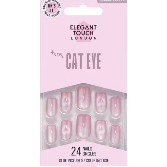 Beauty Goddess - Wholesale Press-on/fake nails - Elegant Touch Nails Cat Eye - Heartthrob0