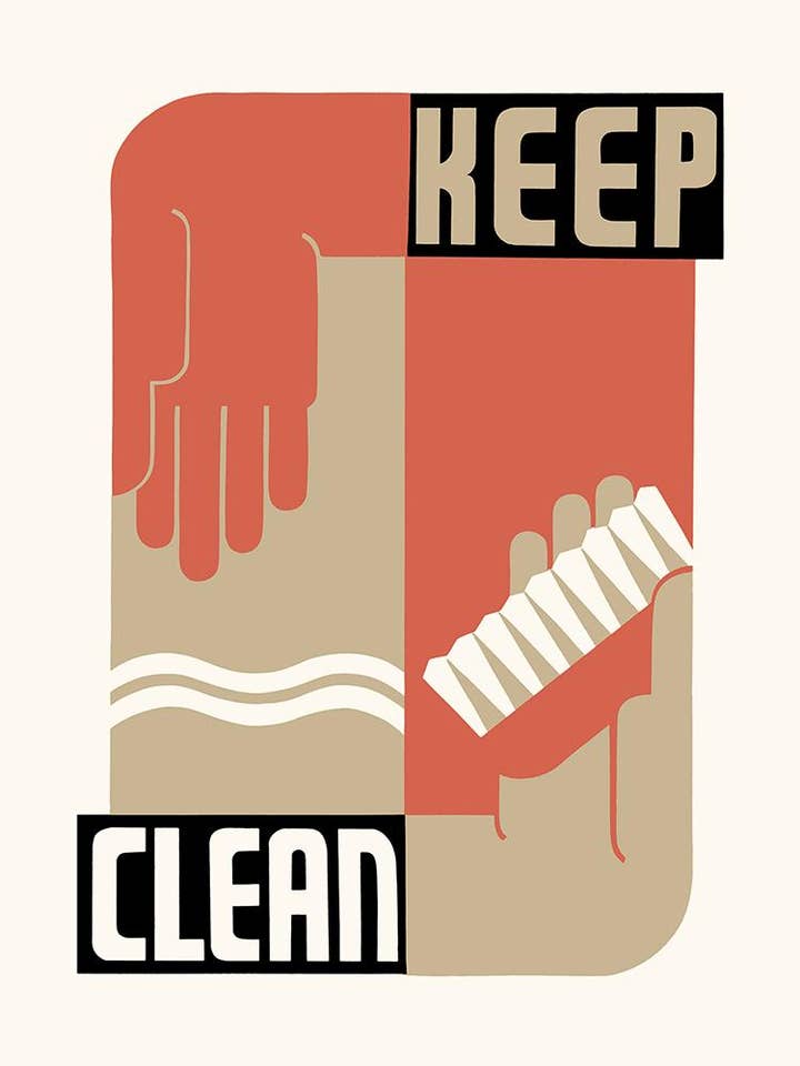 WPA Keep Clean for wholesale by Salam Editions