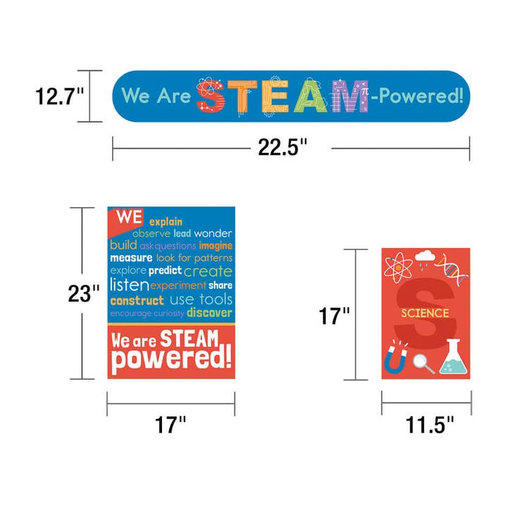 Carson Dellosa Education - Wholesale Bulletin Board - STEAM Bulletin Board Set