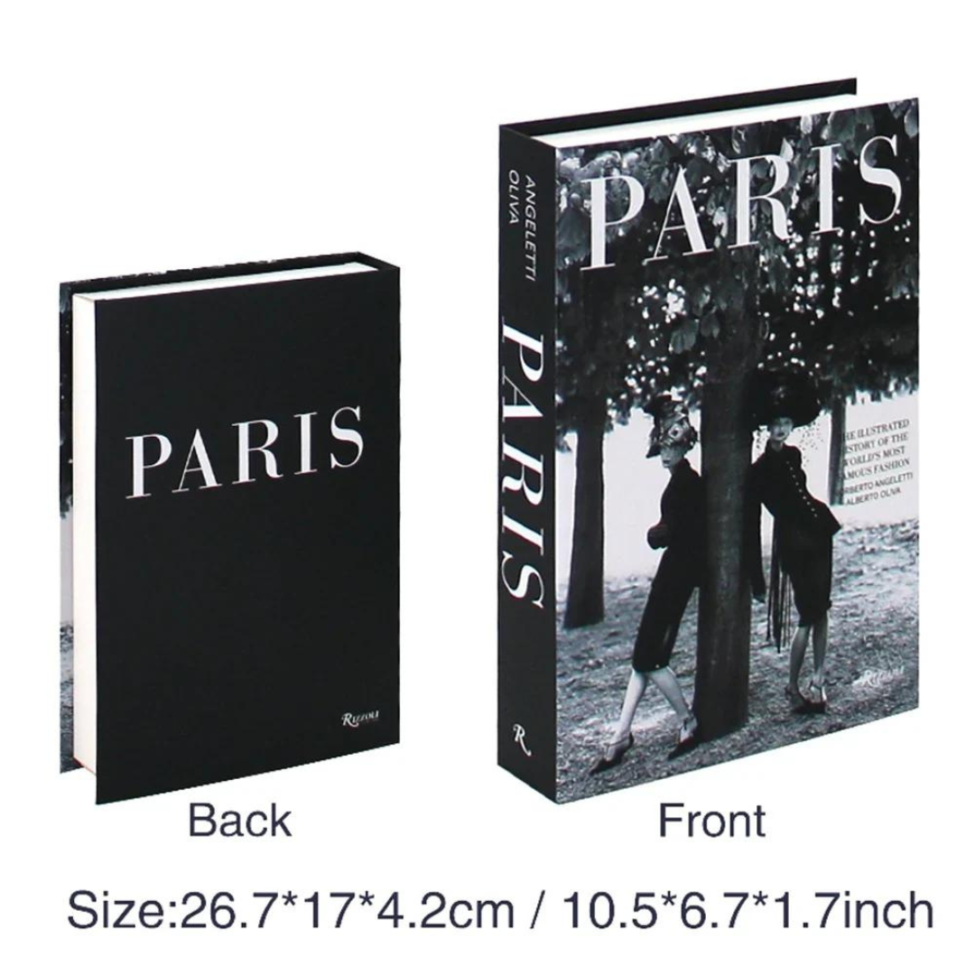 BRECK + FOX – wholesale Prydnadslåda – Hemlig boklåda med dold magnetlist7