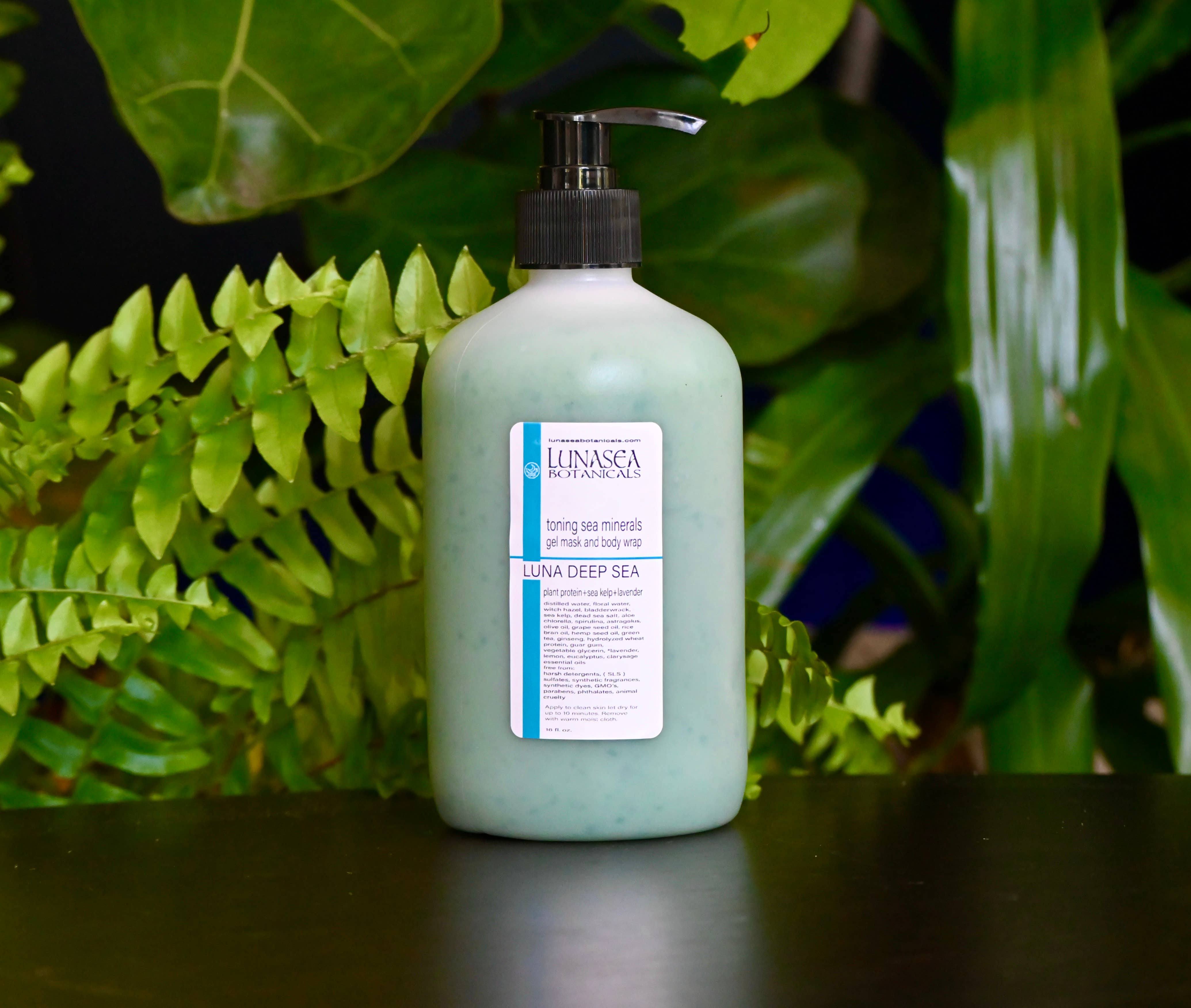 lunasea botanicals - Wholesale Skincare Face Mask - Backbar and Bulk Gel Masks2