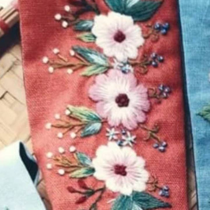 Quince Fables - Wholesale Fashion Headband - Women's - Embroidered Linen Turban, Collection Mia ✅2