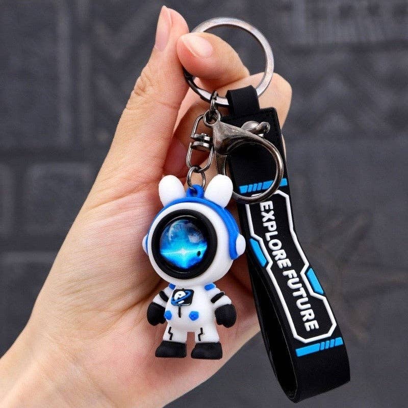 UZ Wholesale Store – wholesale Keychain – Women's – Space Explorer Astronaut Keychain - Unique Space-Themed Bag Charm5