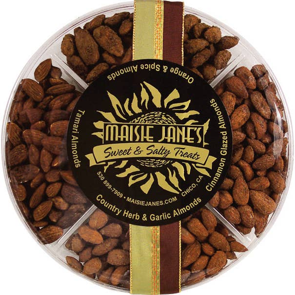 Sweet & Salty Treats, Almond Gift Trays for wholesale by Maisie Jane’s