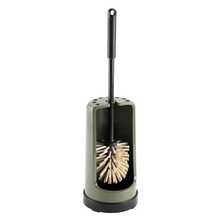 HAUG BURSTEN RECYCLED Toilet Brush Set Jungle for wholesale on Faire