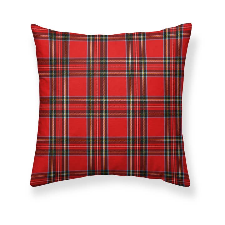SG HOGAR – wholesale Chair cushion – Scottish Square Velvet Cushion Cover 50X50 Cm