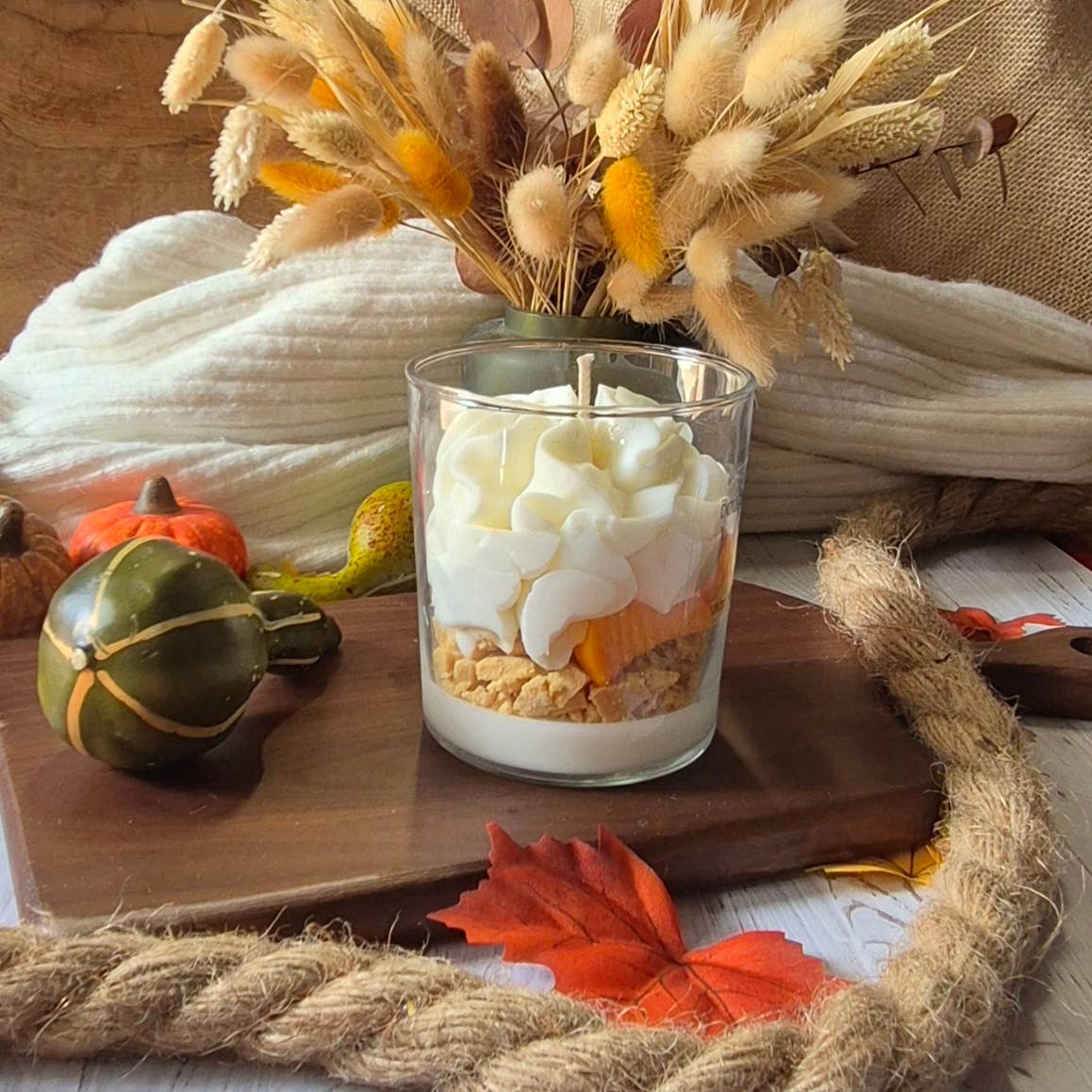 Les bougies de Mam's – wholesale Novelty candle – Gourmet Candle - Mandarin 200g1