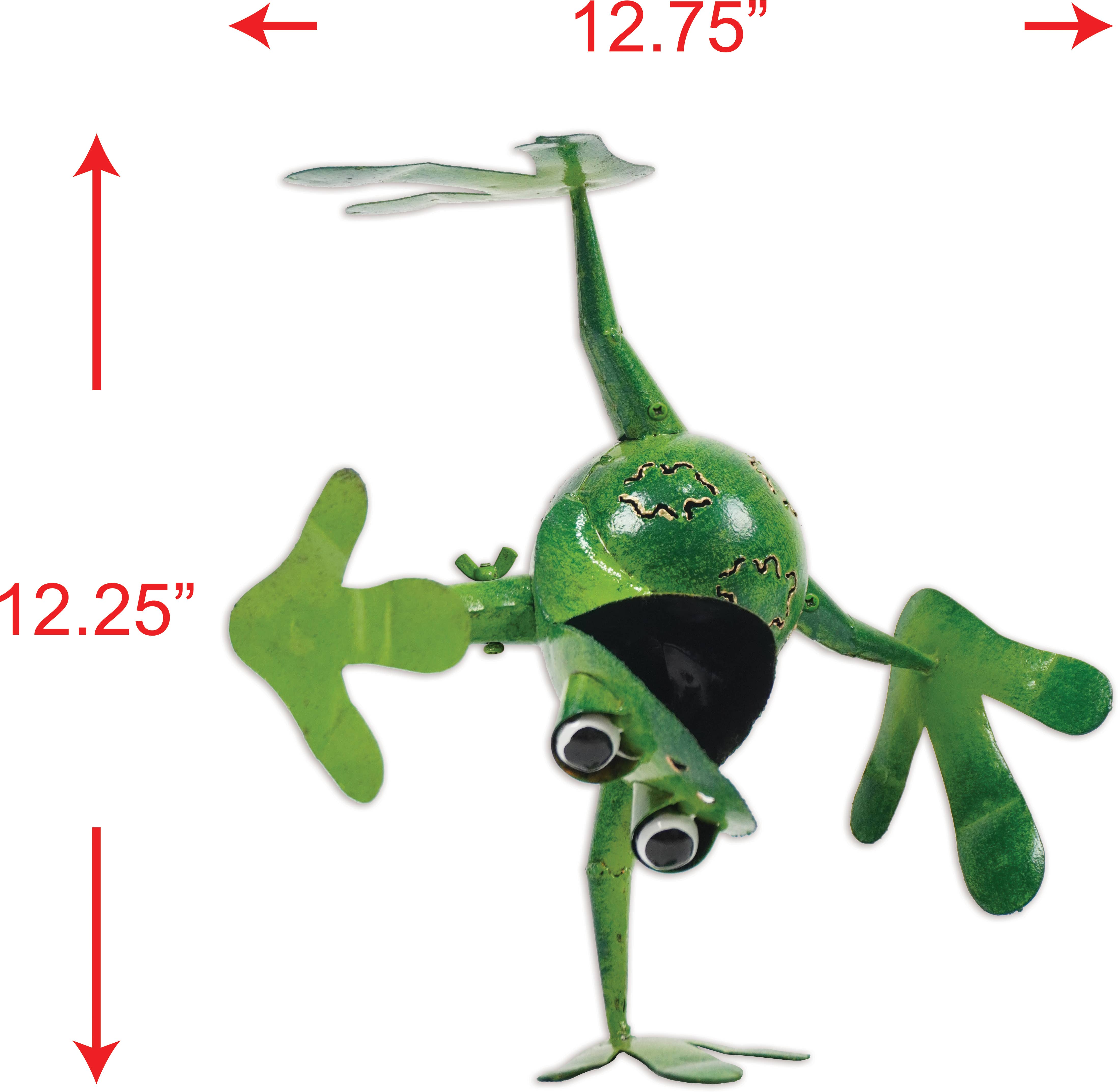 Wholesale Izzy, Frog Sculpture - 95411 for your store - Faire