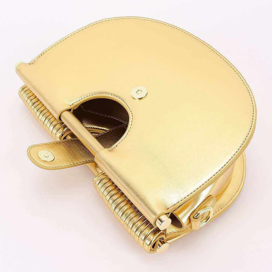 3AM BY H&D ACCESSORIES - Wholesale Crossbody Bag - Women's - Metallic Faux Leather Noodle Bag5