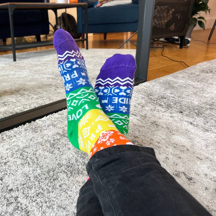 Stand4 Socks US - Wholesale Socks - Unisex - LGBTQ Christmas Sock5