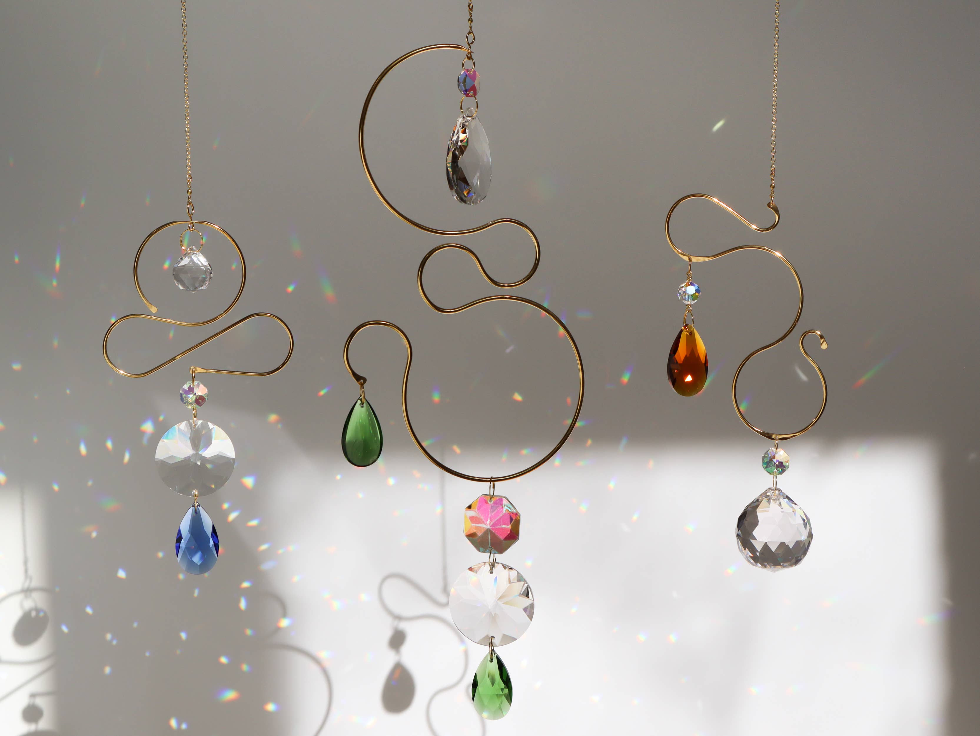 Sol Proaño - Wholesale Suncatcher - Prisma Hanging #36 - multiple colors5