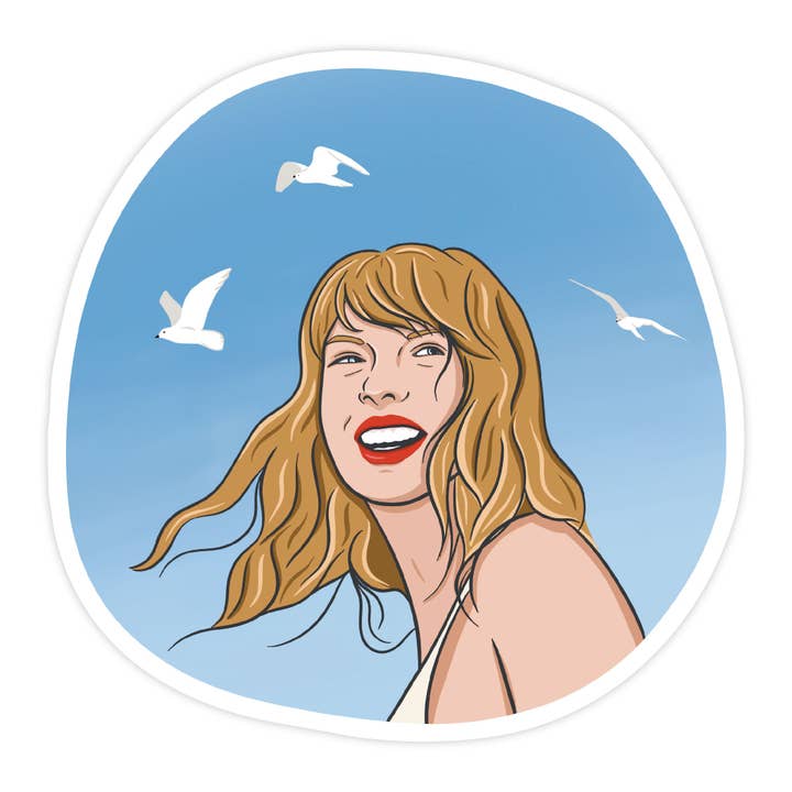 89 - Era Party Pop Culture Vinyl Sticker for wholesale by Simple Whimsy