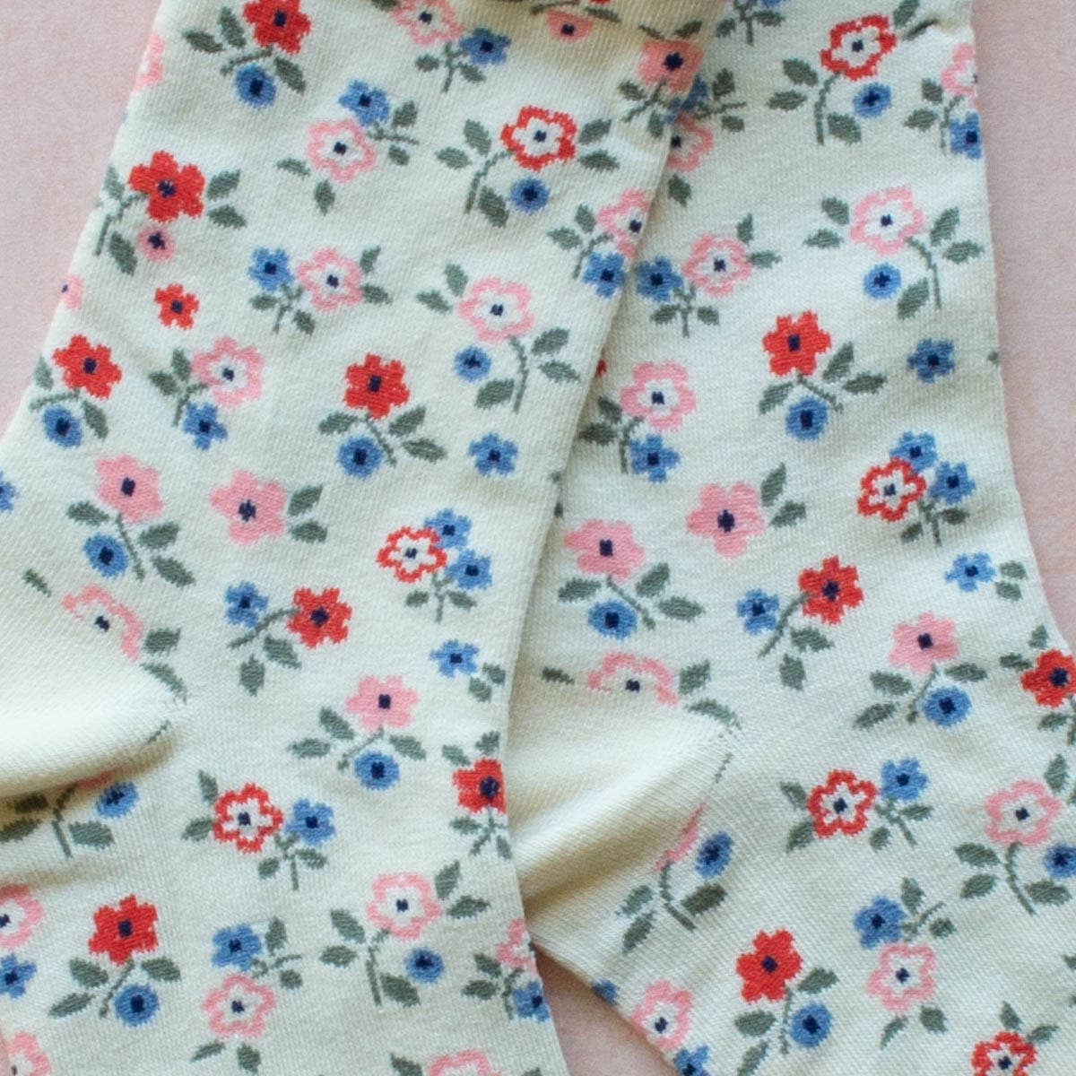 Tiepology - Wholesale Socks - Women's - Garden Flower Socks1