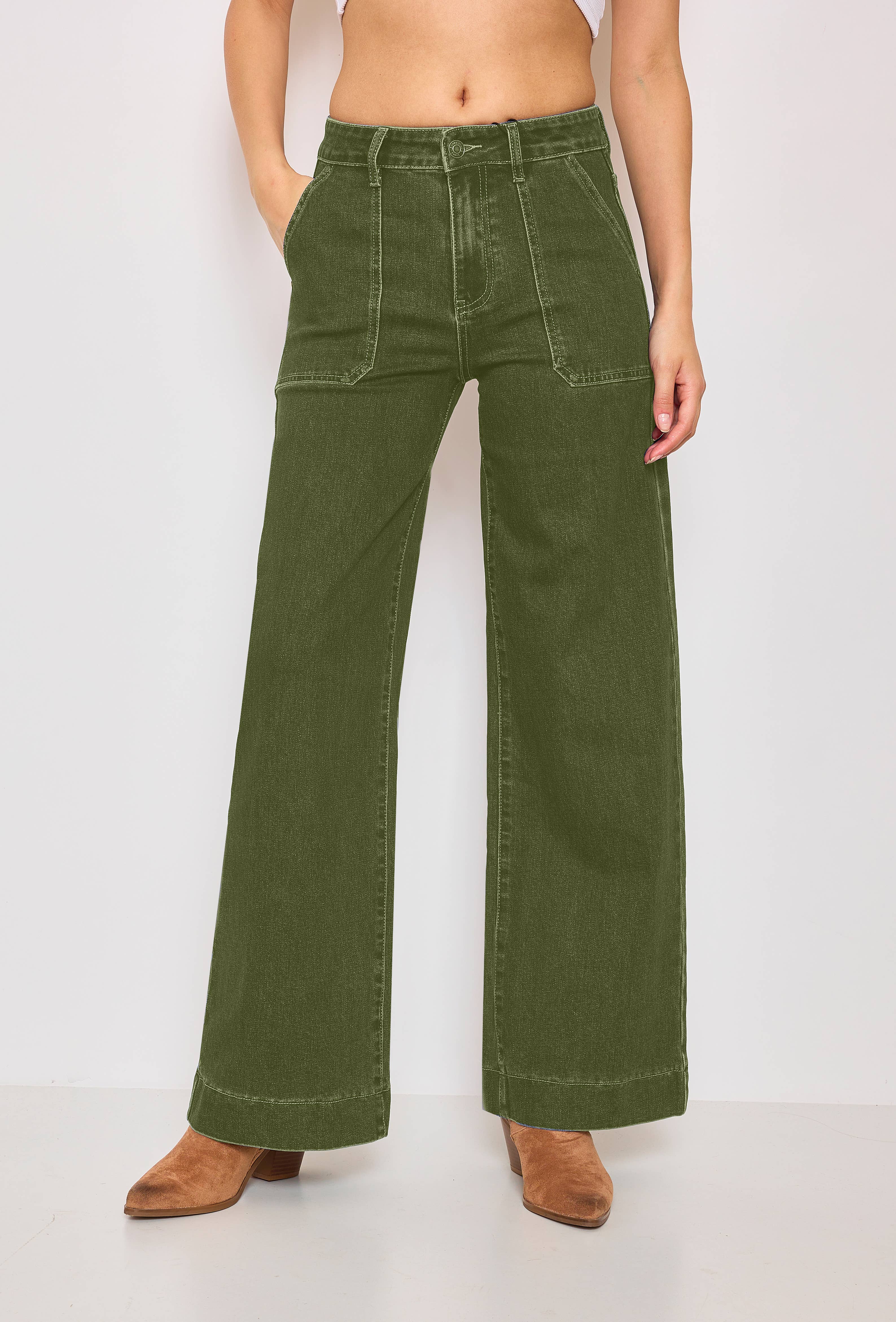 SUNNY STUDIO - Wholesale Jeans - Women's - Jean wide with pockets6